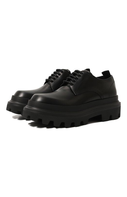 Кожаные дерби Dolce & Gabbana A10794/AB640 фото 1
