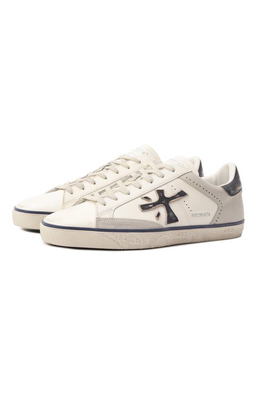Кожаные кеды Steven Premiata STEVEN/VAR 7285 фото 1