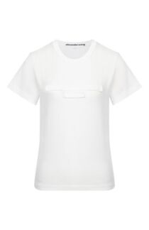 Хлопковая футболка Alexander Wang