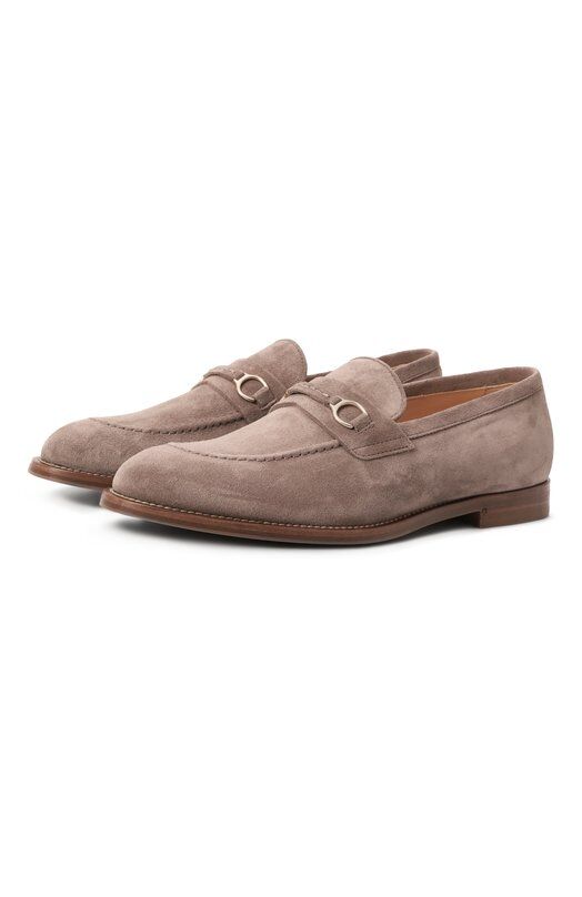 Замшевые лоферы Brunello Cucinelli MZUPEAU729 фото 1