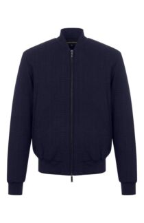 Шерстяной бомбер Emporio Armani