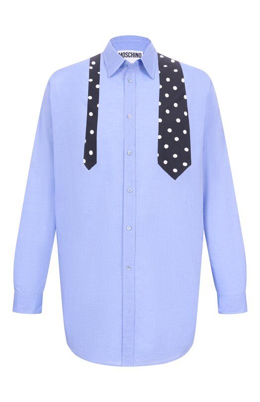 Хлопковая рубашка Moschino A0210/0234 фото 1