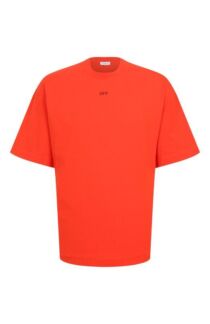 Хлопковая футболка Off-White