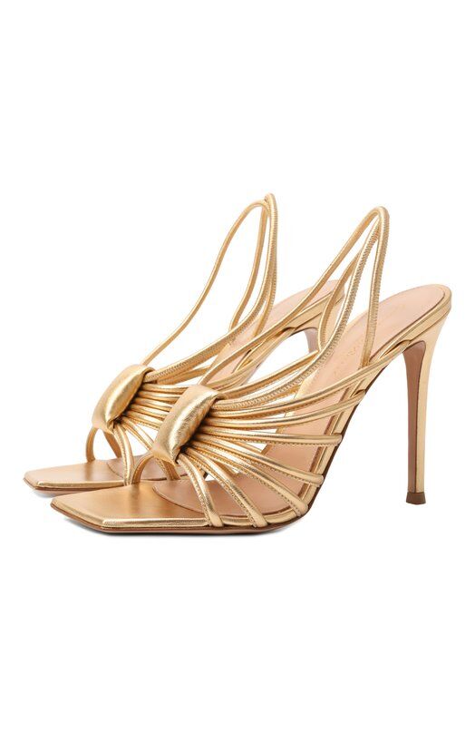 Кожаные босоножки Hellen 105 Gianvito Rossi G32488.15RIC.NPSMEK0 фото 1
