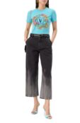 Хлопковая футболка Versace Jeans Couture 78HAHC01/CJ02C фото 2