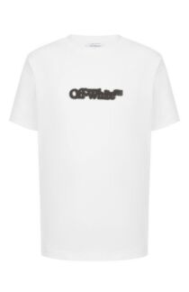 Хлопковая футболка Off-White