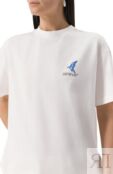 Хлопковая футболка Off-White 0WAA089S25JER0040110 фото 5