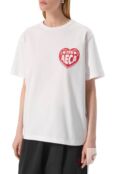 Хлопковая футболка AECA WHITE AWCMSSBDTTSST006C0.WHITE (L) фото 3