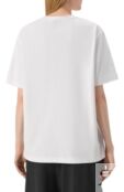 Хлопковая футболка AECA WHITE AWCMSSBDTTSST006C0.WHITE (L) фото 4