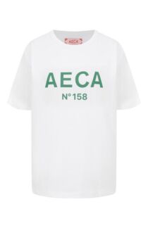 Хлопковая футболка AECA WHITE
