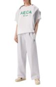 Хлопковая футболка AECA WHITE AWCMSSBBTTSST005A2.WHITE/GREEN (L) фото 2
