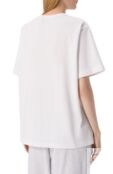 Хлопковая футболка AECA WHITE AWCMSSBBTTSST005A2.WHITE/GREEN (L) фото 4