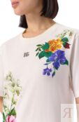 Хлопковая футболка Dolce & Gabbana F8U04T/GDCZT фото 5
