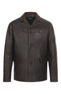 Кожаная куртка Amiri