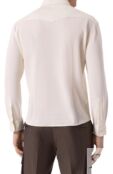 Рубашка из хлопка и шелка Brunello Cucinelli MW8666666 фото 4