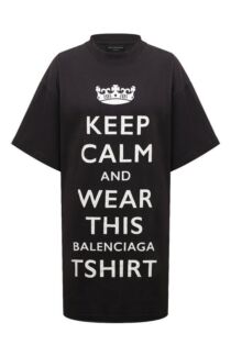 Хлопковая футболка Balenciaga
