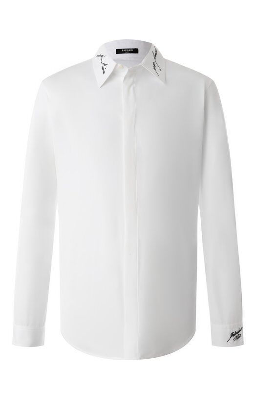 Хлопковая сорочка Balmain EH1HS409/CF43 фото 1