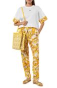 Футболка из хлопка и шелка Dolce & Gabbana F8V06T/GDCK6 фото 2
