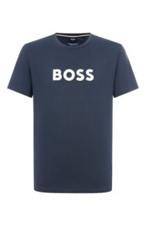 Хлопковая футболка BOSS