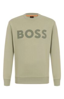 Хлопковый свитшот BOSS Orange