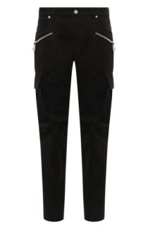 Хлопковые брюки-карго Balmain