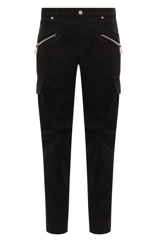 Хлопковые брюки-карго Balmain CH1MH017/CD96 фото 1