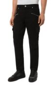 Хлопковые брюки-карго Balmain CH1MH017/CD96 фото 3