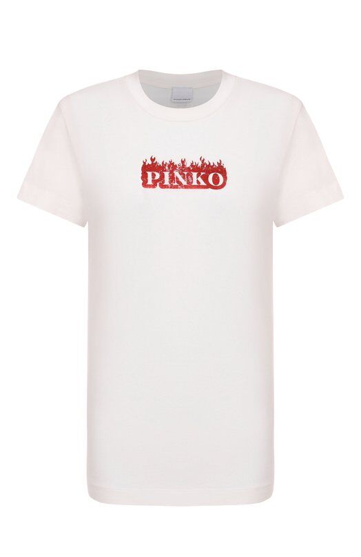 Хлопковая футболка Pinko 105050/A2D6 фото 1