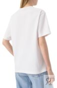 Хлопковая футболка AECA WHITE AWCMSSBDTTSST010C0.WHITE (M) фото 4