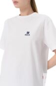 Хлопковая футболка AECA WHITE AWCMSSBDTTSST010C0.WHITE (M) фото 5