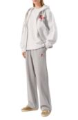 Хлопковая футболка AECA WHITE AWCMSSBDTTSOV003C0.LIGHT GREY (L) фото 2