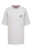 Хлопковая футболка AECA WHITE AWCMSSBDTTSST010C0.LIGHT GREY (L) фото 1