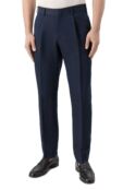Брюки изо льна и хлопка Brioni RPC20M-PA106 фото 3