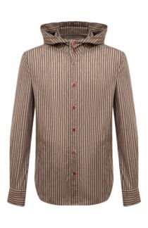 Хлопковая рубашка Kiton