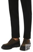 Замшевые дерби Kiton USSA194N0112504 фото 3