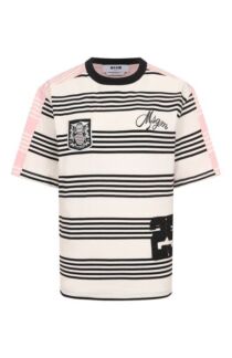 Хлопковая футболка MSGM