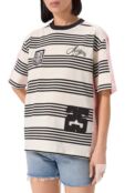 Хлопковая футболка MSGM 3841MDM106/257128 фото 3