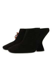 Замшевые мюли Dries Van Noten