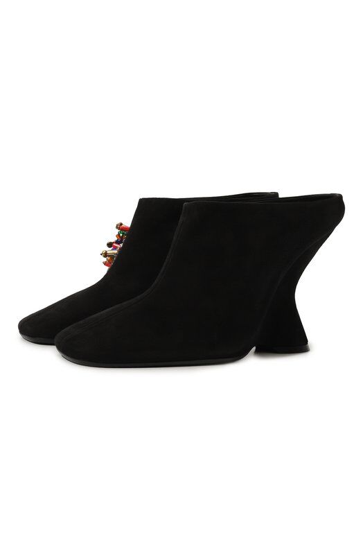 Замшевые мюли Dries Van Noten WS242-1418/132 фото 1