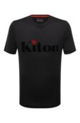 Хлопковая футболка Kiton UMK0490K57 фото 1