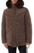 Кожаный пуховик Stefano Ricci M7J2300080/NABIDR фото 3