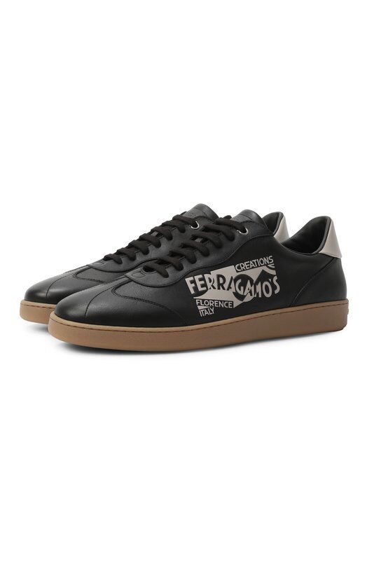 Кожаные кеды Garda Ferragamo 775064 фото 1