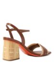 Комбинированные босоножки Santoni WHVG71480HC3TRUF фото 5