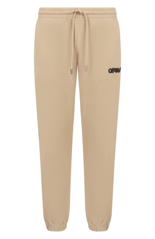 Хлопковые джоггеры Off-White 0MCH057S25FLE001 фото 1