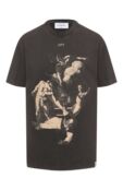 Хлопковая футболка Off-White 0WAA089S25JER00A фото 1