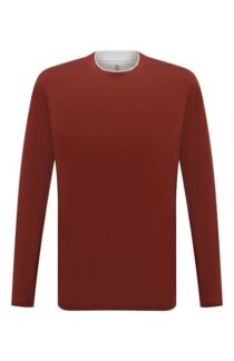 Хлопковый лонгслив Brunello Cucinelli