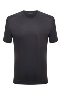 Футболка из хлопка и вискозы Zimmerli