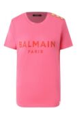 Хлопковая футболка Balmain BF1EF005/BB02 фото 1