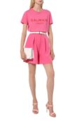 Хлопковая футболка Balmain BF1EF005/BB02 фото 2