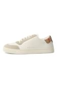 Кожаные кеды Robin Burberry 8066468 фото 4